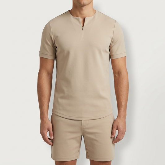 Aldwyck Summer Co-Ord Set - Beige