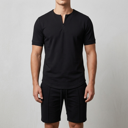 Aldwyck Summer Co-Ord Set - Black