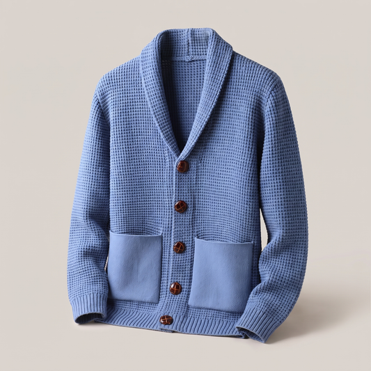 Alexander Matthew Vintage Cardigan - Azzurro Vecchio