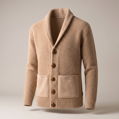 Alexander Matthew Vintage Cardigan - Sabbia Vecchio