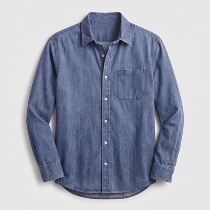 Alexandar Signature Denim Shirt - Blue