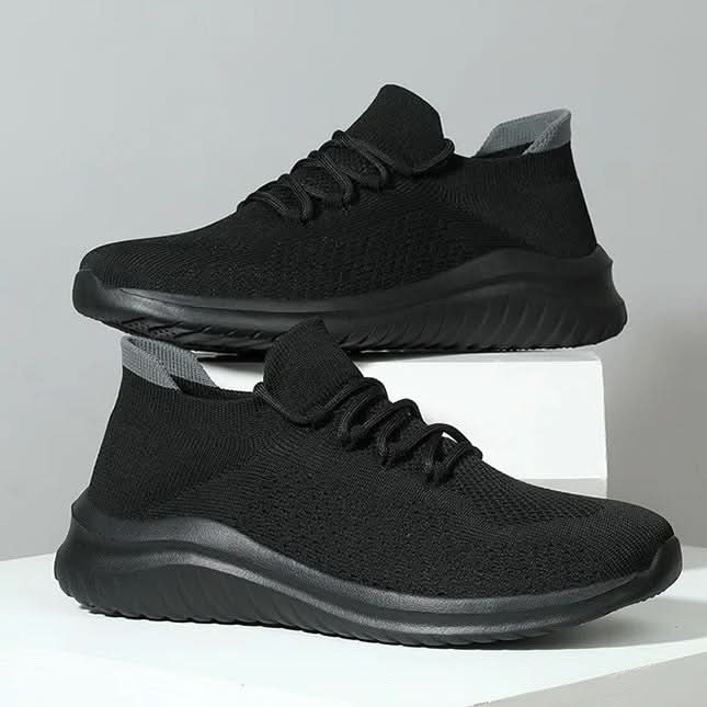 Alfie Airmesh Trainers - Black