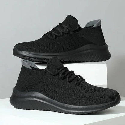 Alfie Airmesh Trainers - Black