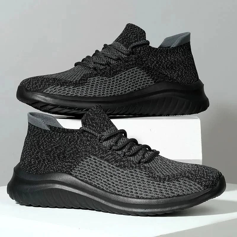 Alfie Airmesh Trainers - Grey