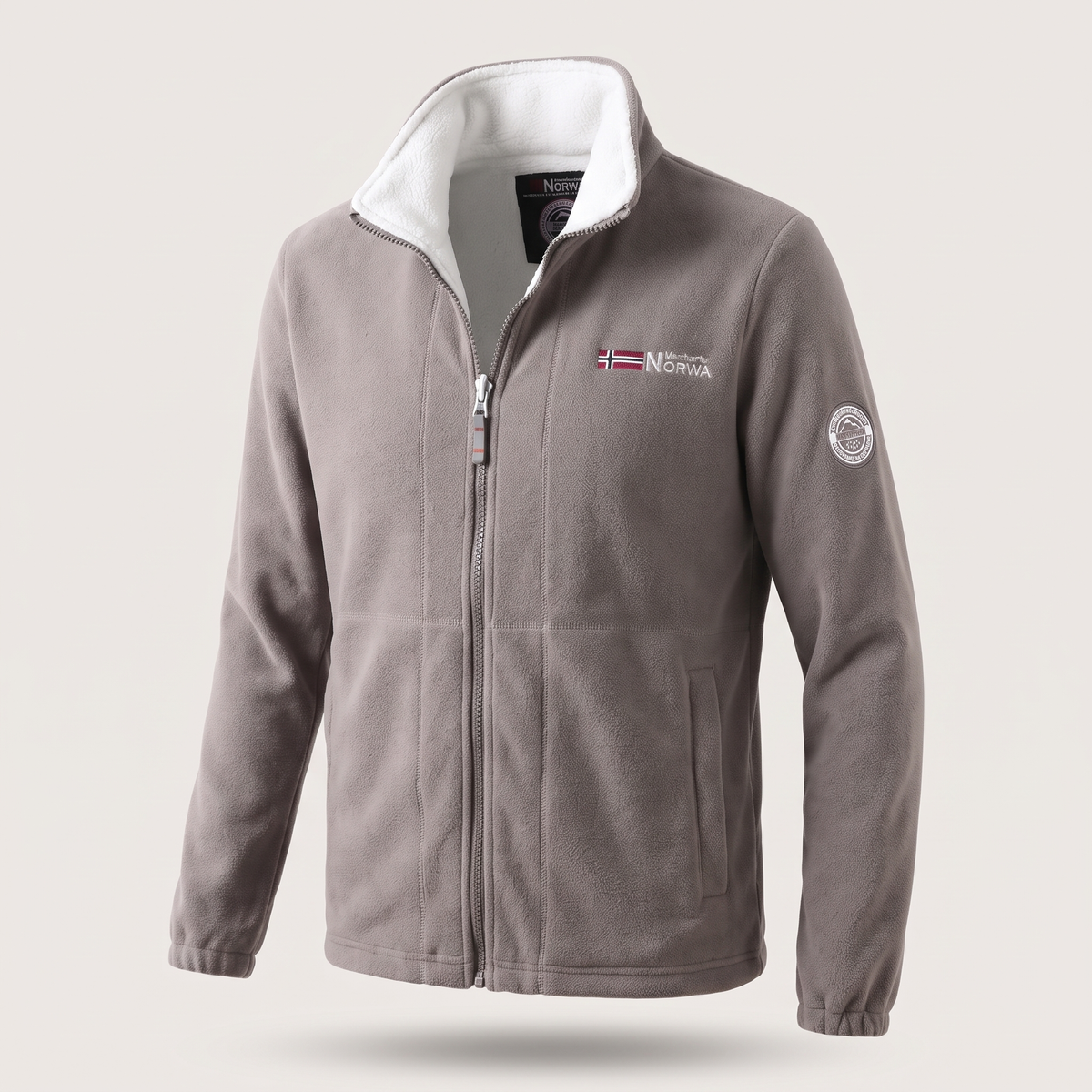 Algernon Reversible Wool Jacket - Khaki