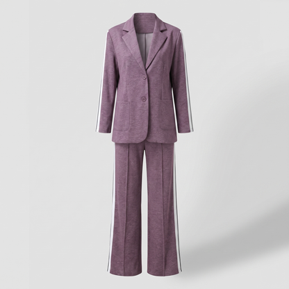 Alice Casual Office Suit - Purple