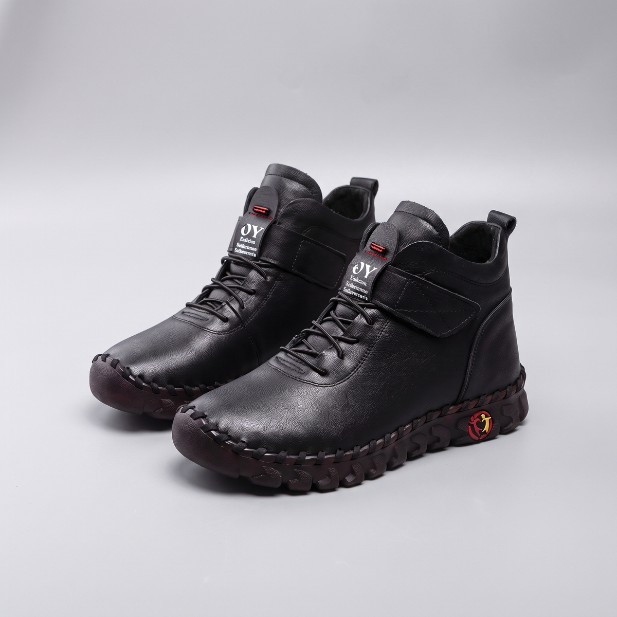 All-Day Support Ankle Shoes - Black