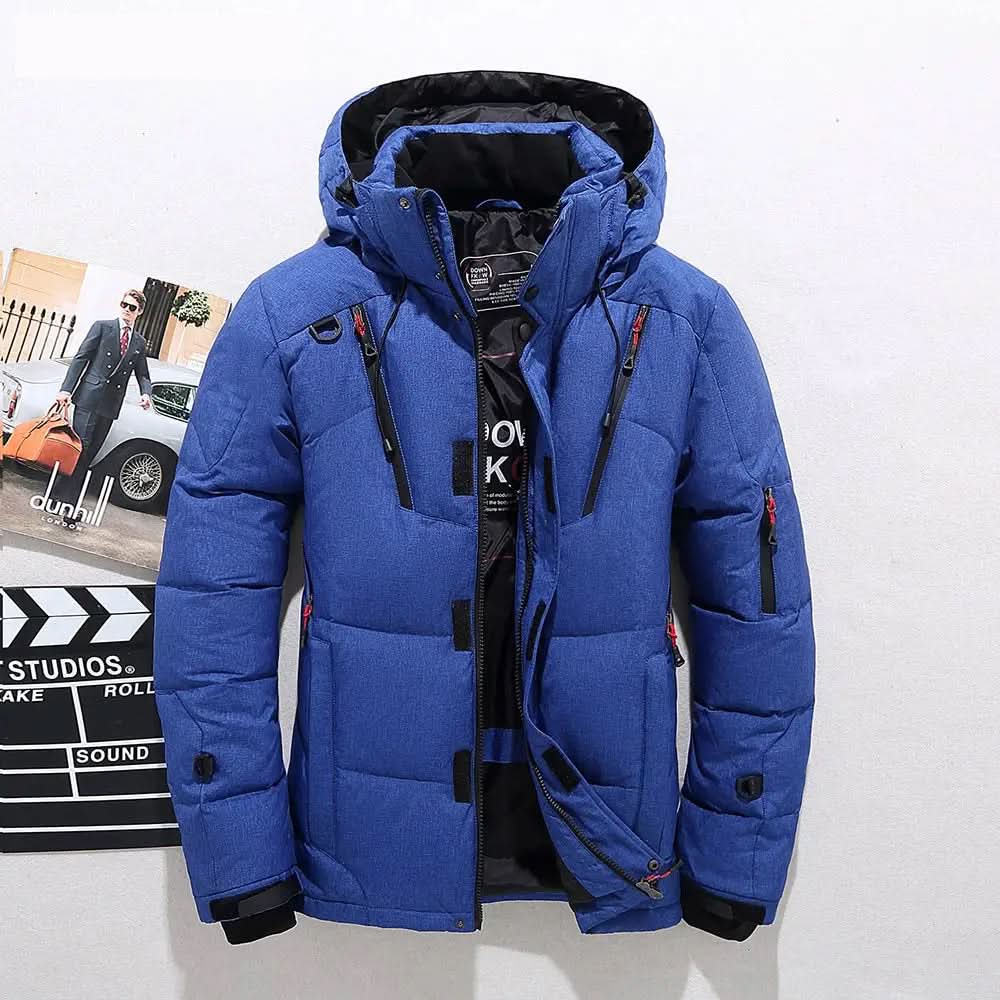 Alpine Puffer Jacket - Blue