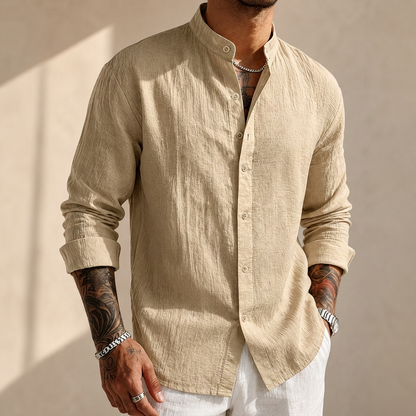 Alverford Classiclinen Shirt - Beige