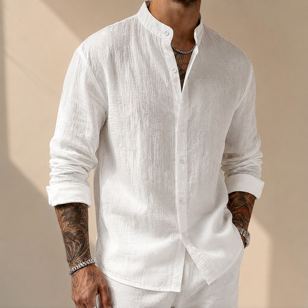Alverford Classiclinen Shirt - White