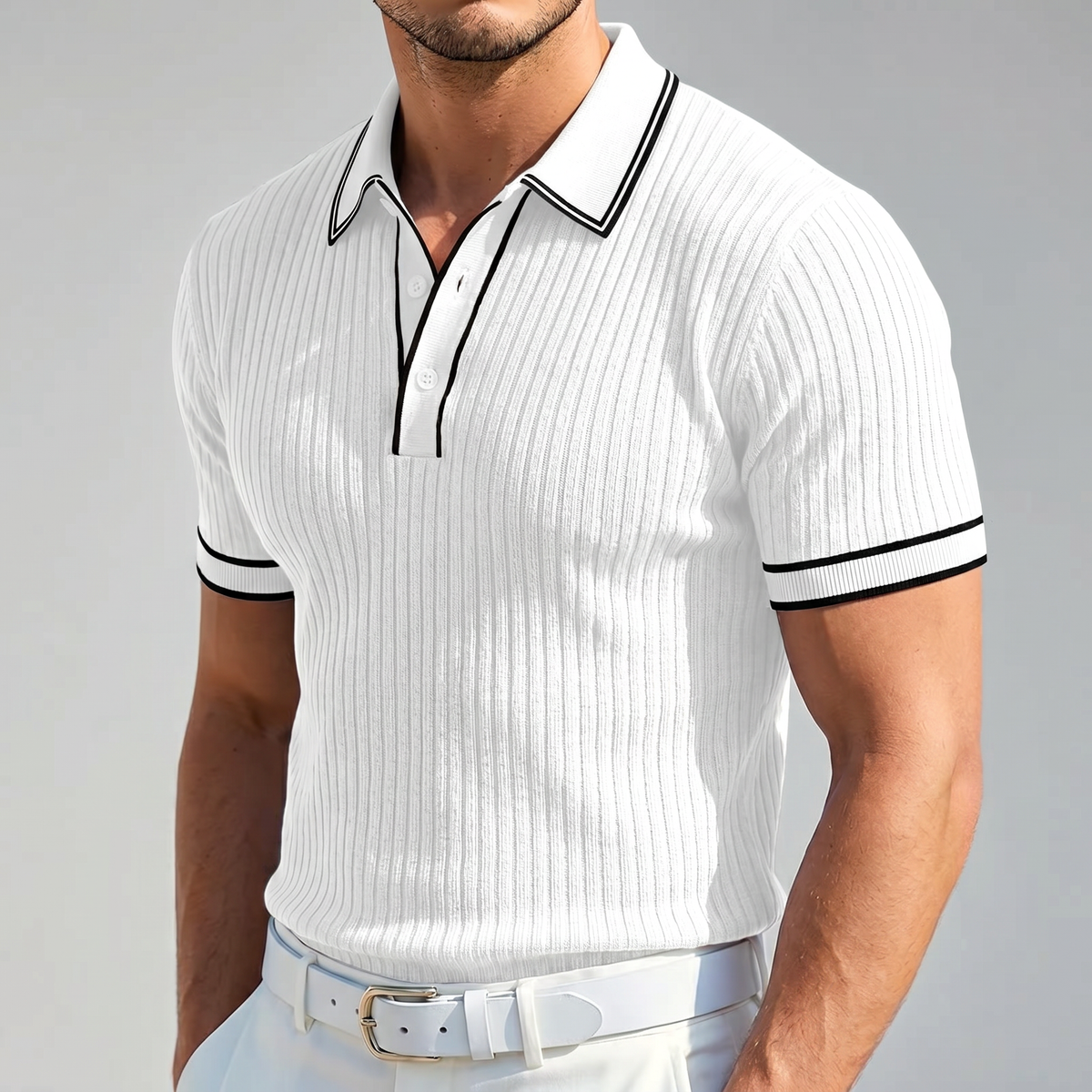Alverstone Classic Polo Shirt - White