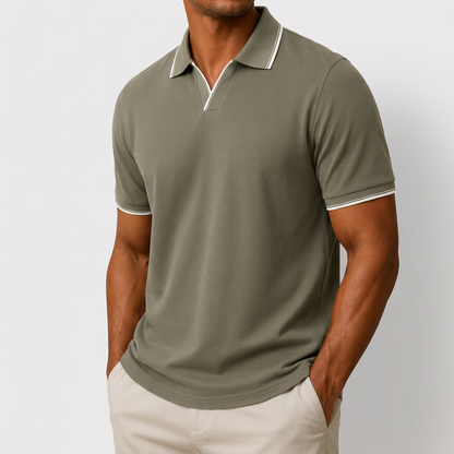 Alverwick Soft-Touch Polo Shirt - Green