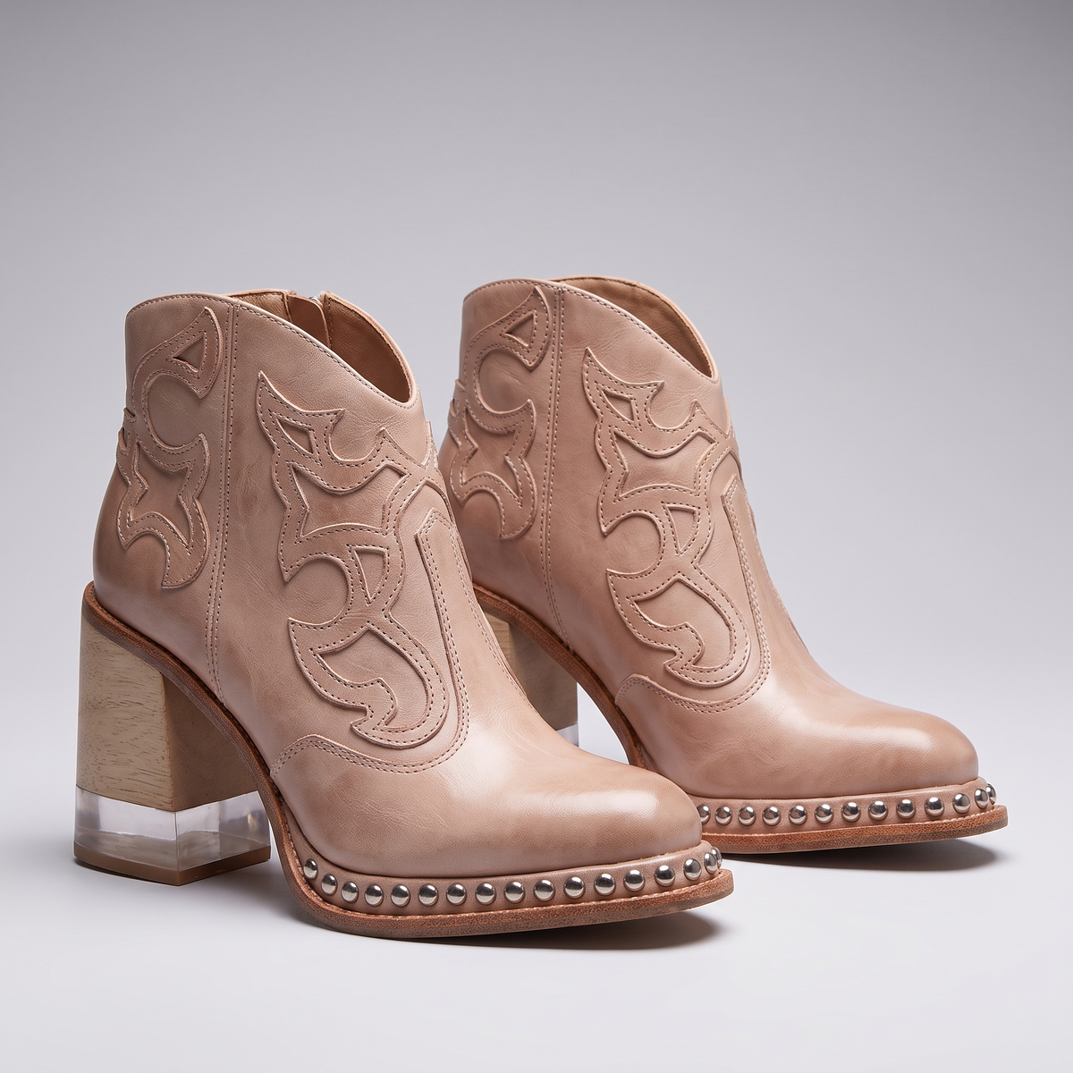 Amalynne Stylish Casual Boots - Dune Pink