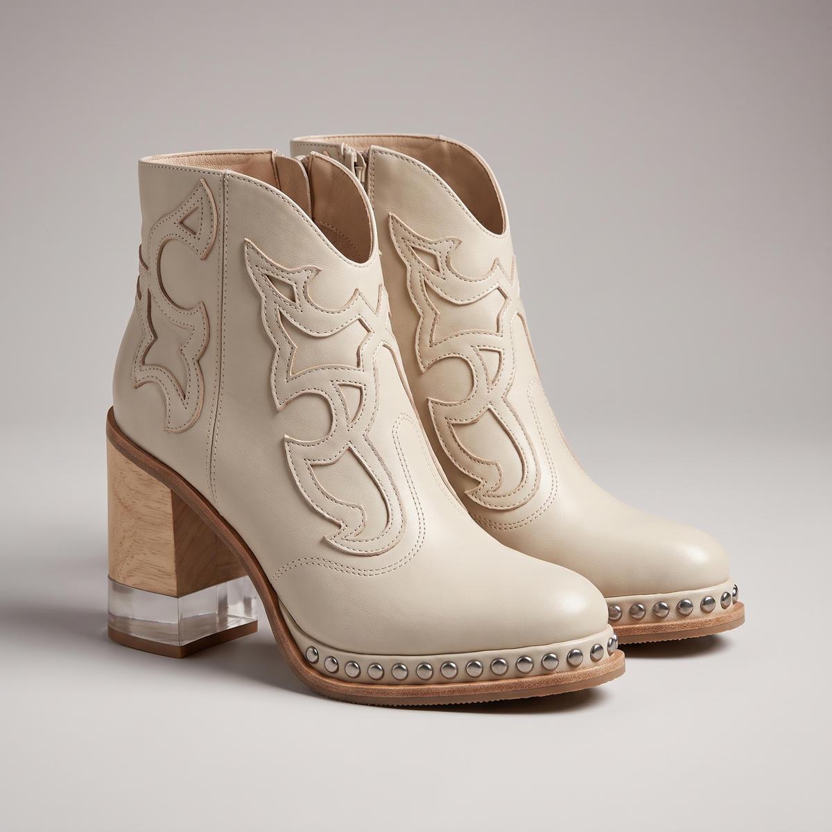 Amalynne Stylish Casual Boots - White