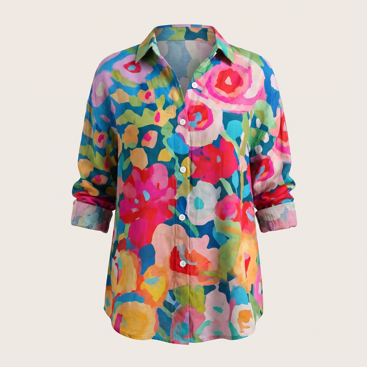 Amara Colorburst Blouse - Multi-coloured 1