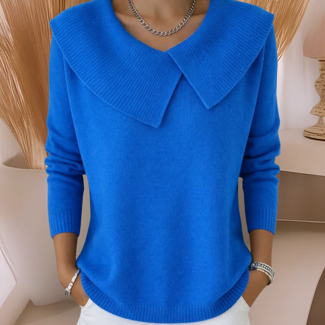 Amara Soft Knit Sweater - Blue