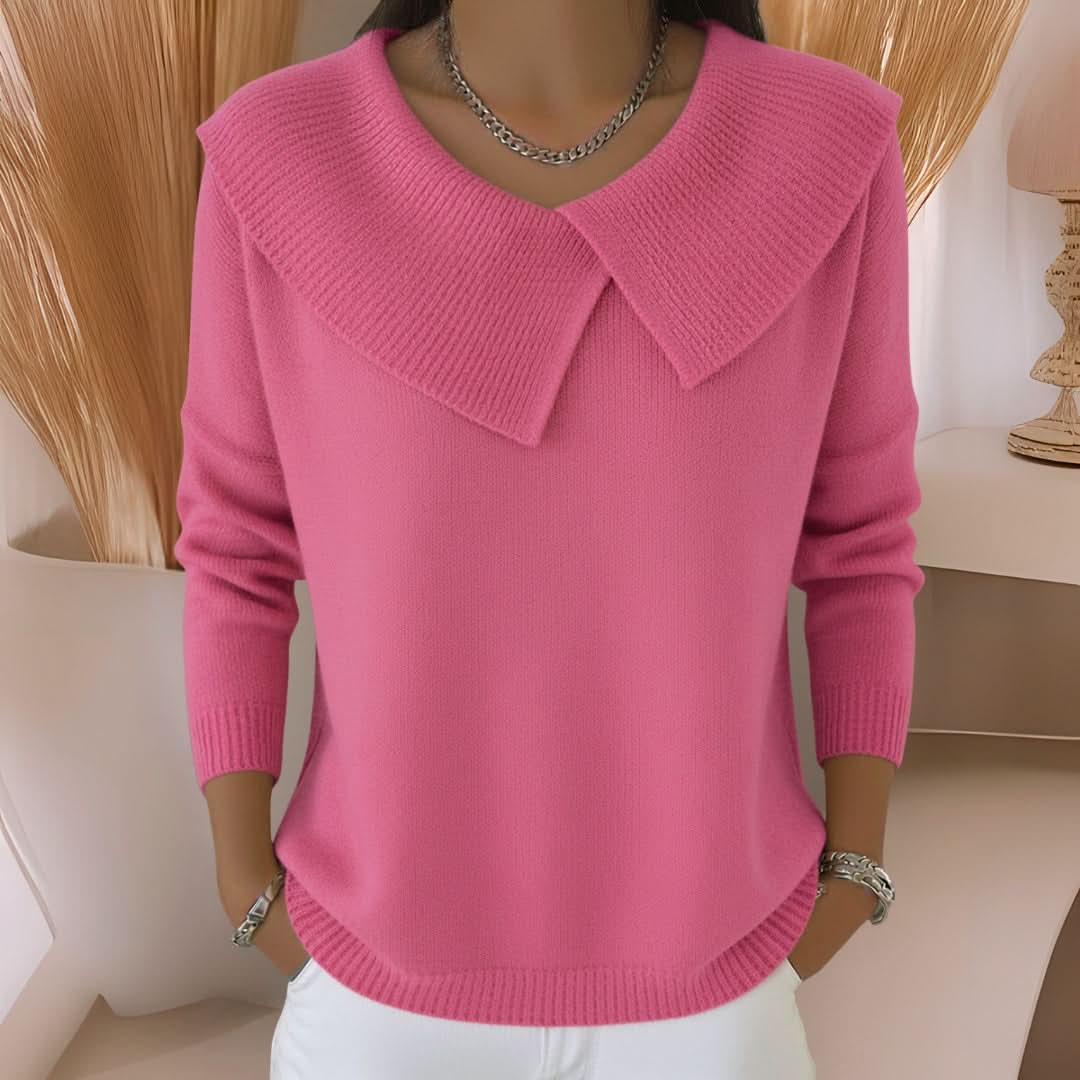 Amara Soft Knit Sweater - Pink
