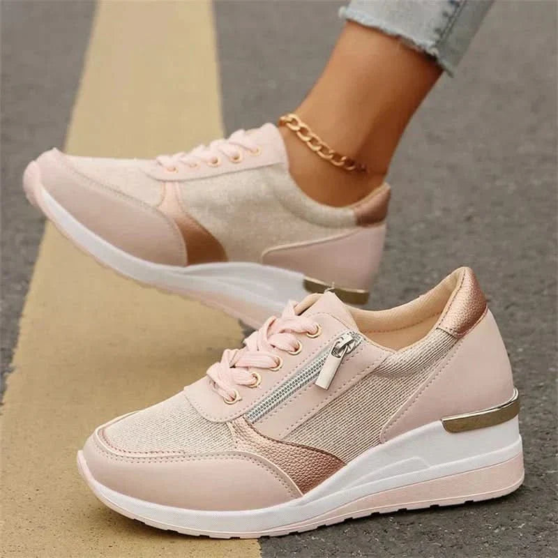 Amelia Comfort Step Trainers - Rose