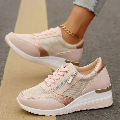 Amelia Comfort Step Trainers - Rose