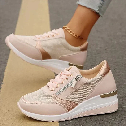 Amelia Comfort Step Trainers - Rose