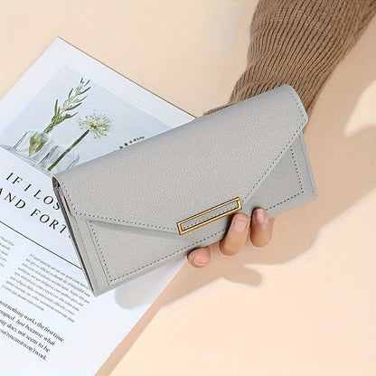 Annelise Envelope Clutch - Grey