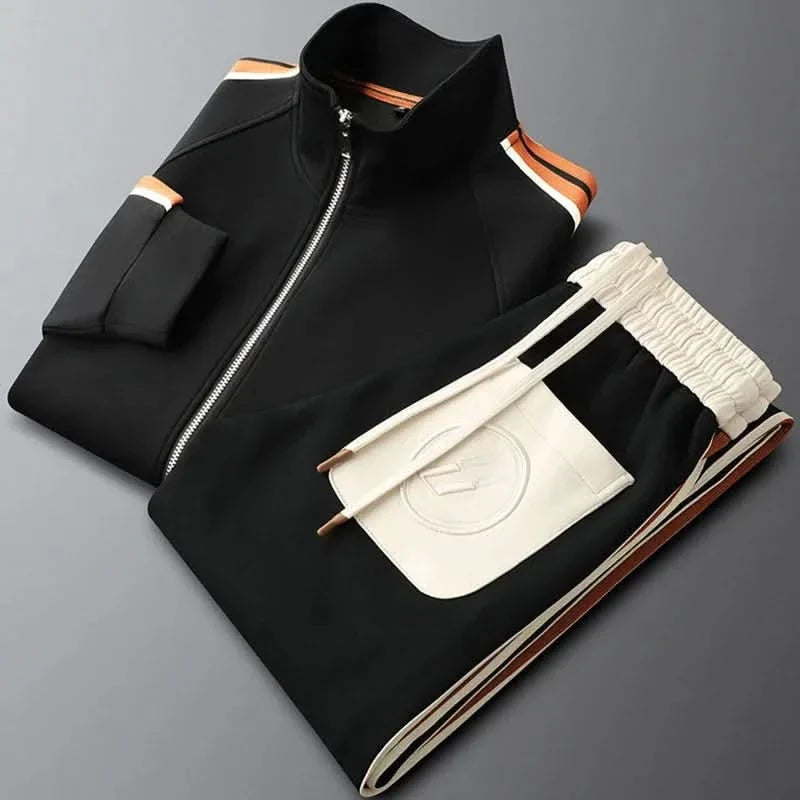 Apex Elite Tracksuit Set - Black