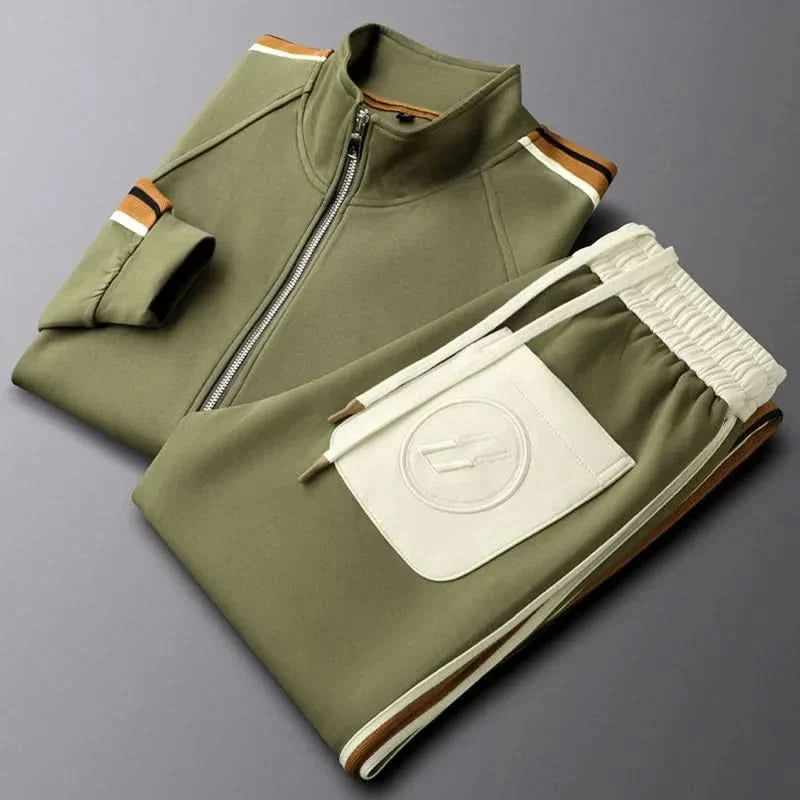 Apex Elite Tracksuit Set - Green