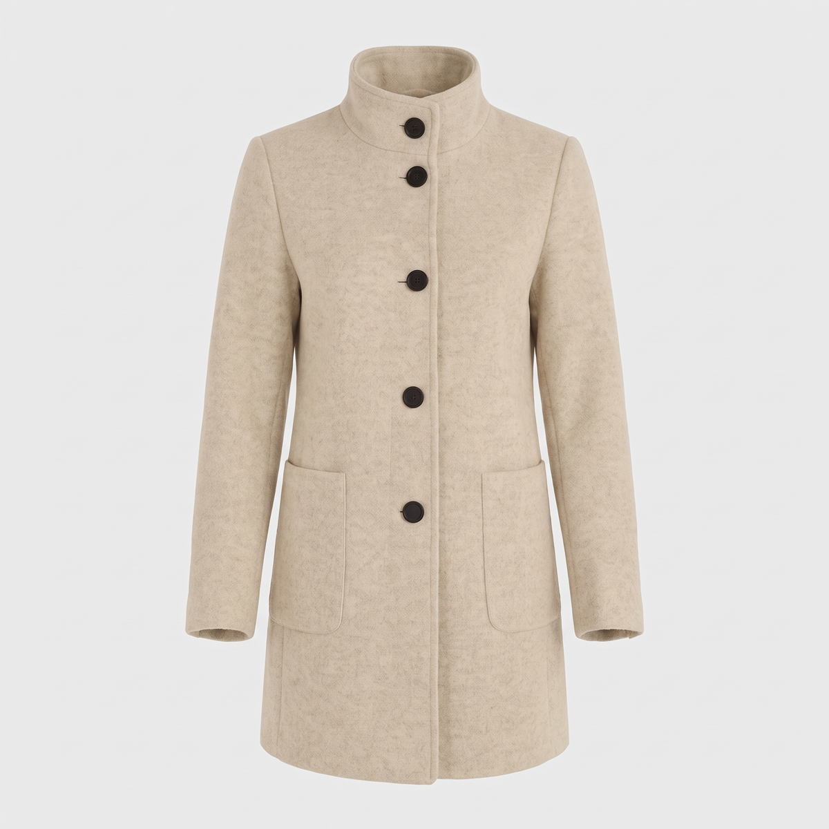 Aria All-Season Comfort Coat - Beige