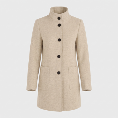 Aria All-Season Comfort Coat - Beige