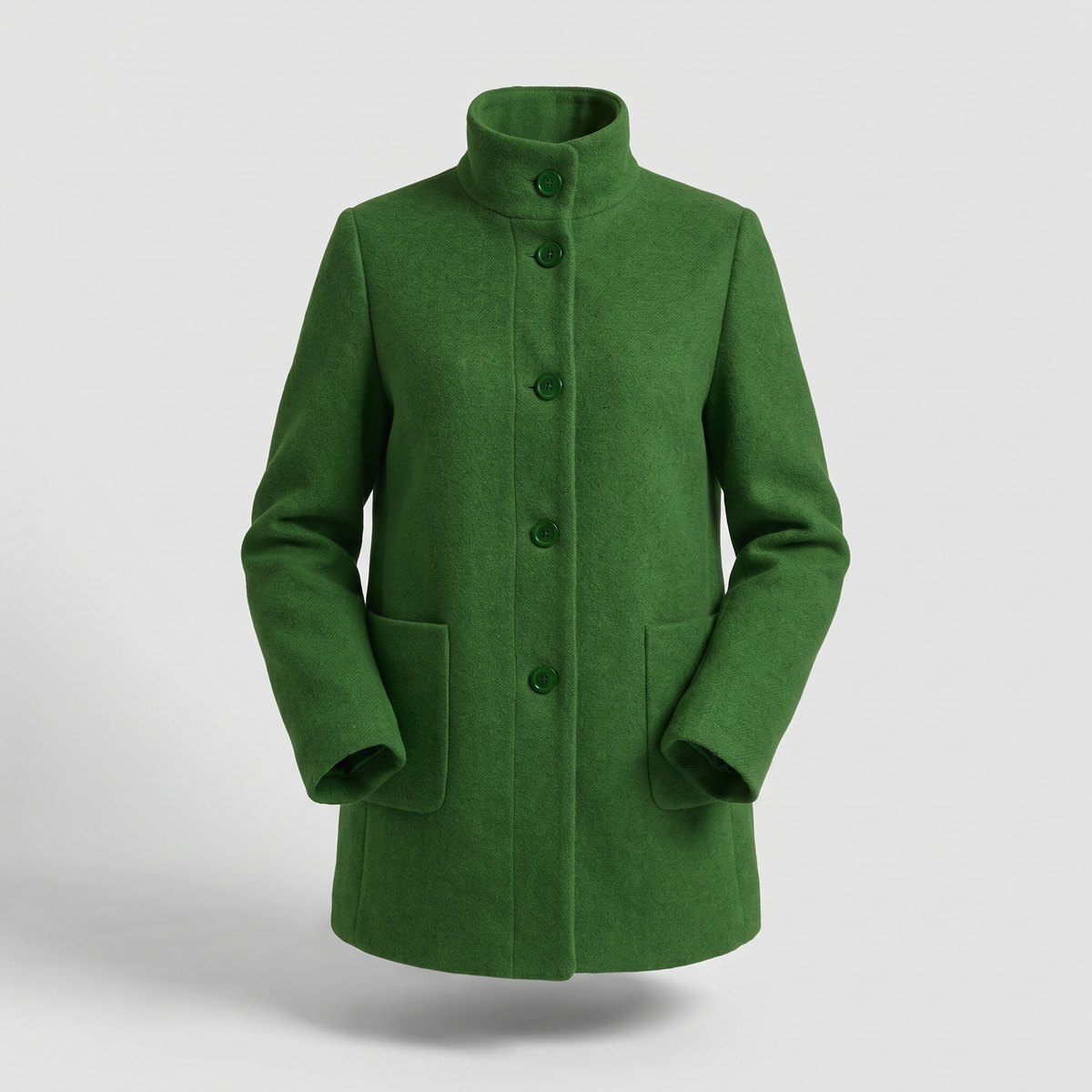 Aria All-Season Comfort Coat - Green