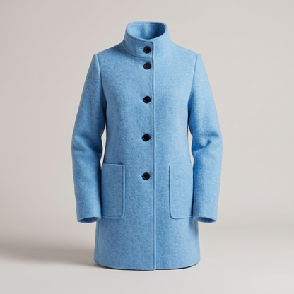 Aria All-Season Comfort Coat - Light Blue