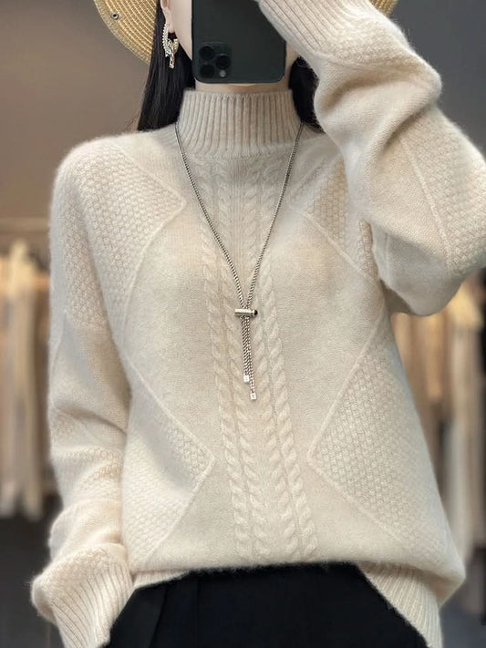 Aria Sweater - White