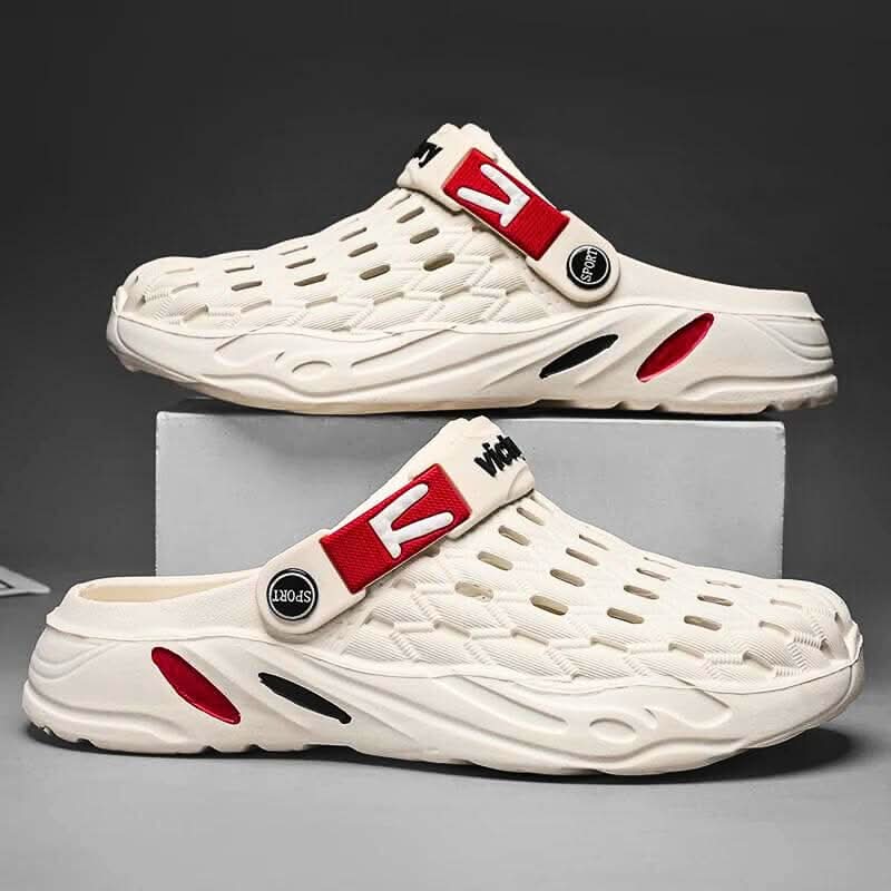 Arthur Comfort Clogs - Cream White