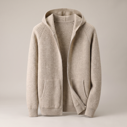 Arven Wool Hoodie - Camel