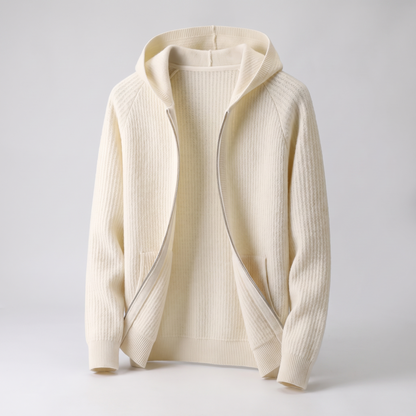 Arven Wool Hoodie - Cream