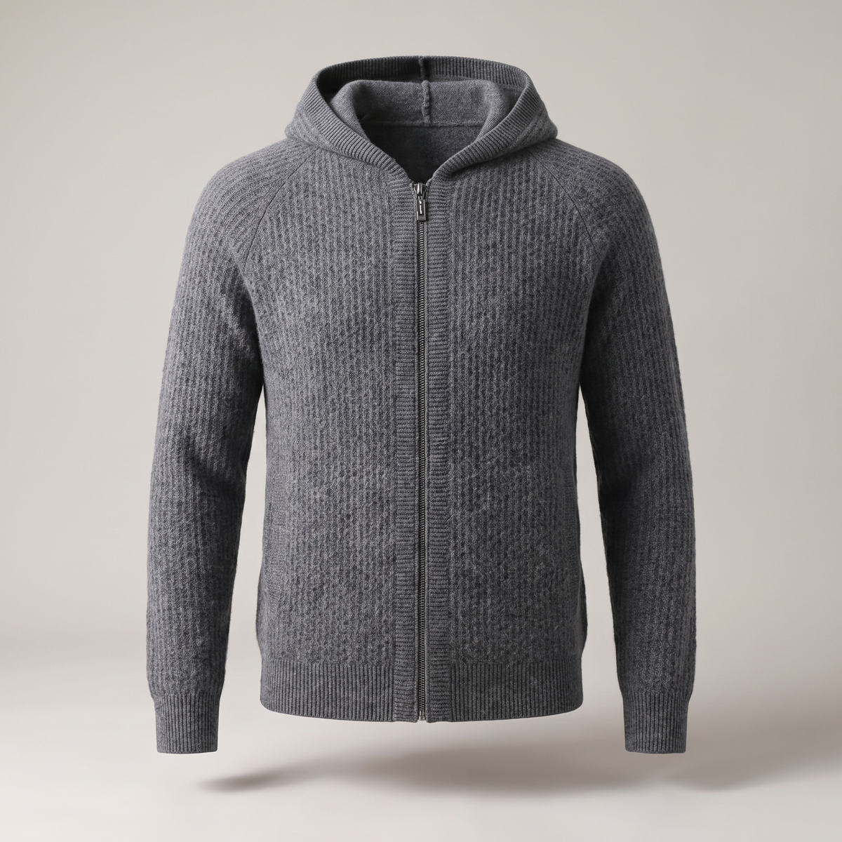 Arven Wool Hoodie - Grey