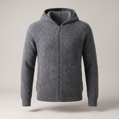 Arven Wool Hoodie - Grey
