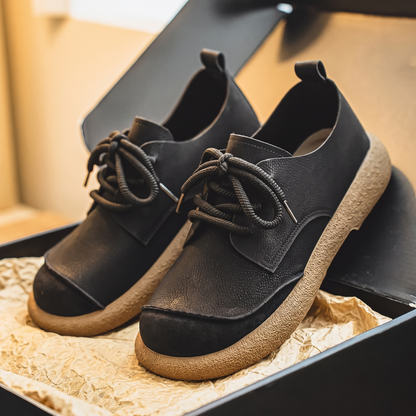 Ashbourne Supportive Walking Shoes - Black
