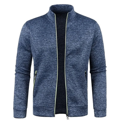 Ashcombe Street Zip Jacket - Navy Blue