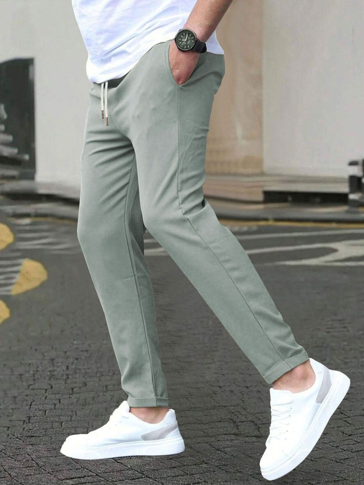 Ashford Active Chinos - Light Green
