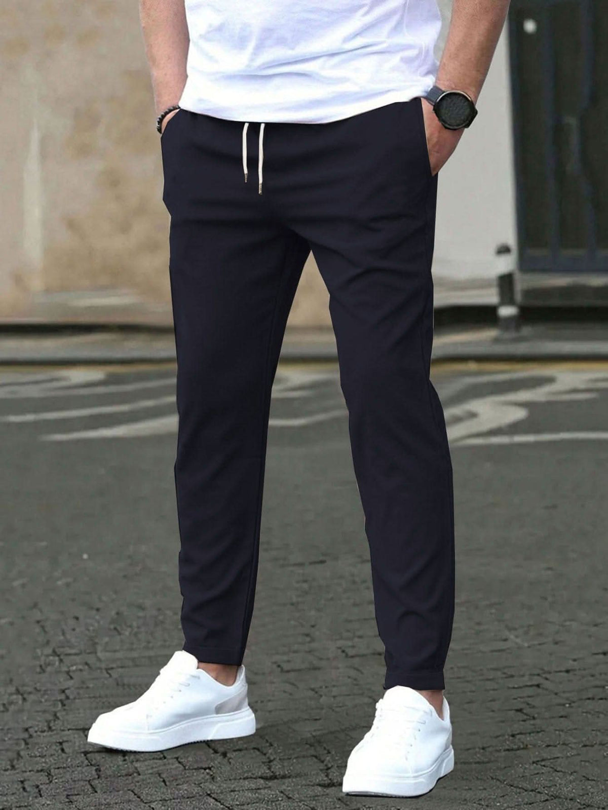 Ashford Active Chinos - Navy