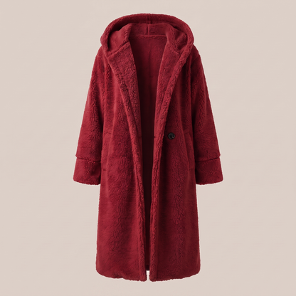 Ashford Teddy Coat - Red