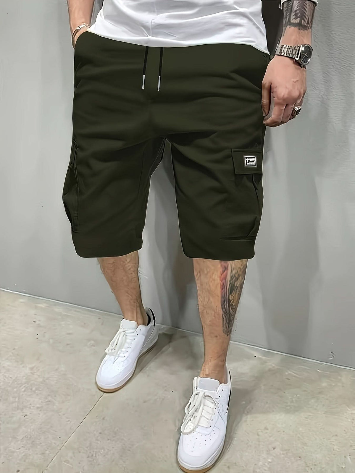 Ashford Utility Shorts - Army Green