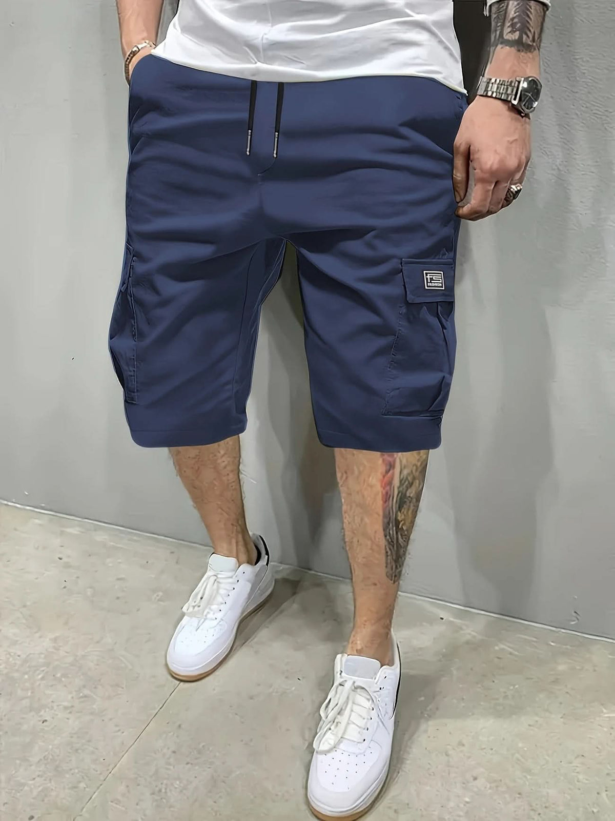 Ashford Utility Shorts - Dark Blue