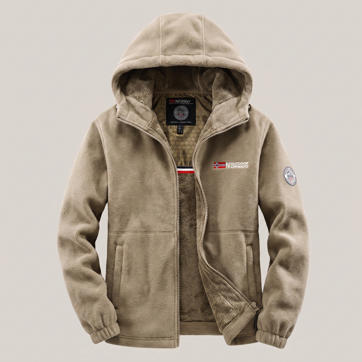Ashwick Fleece Jacket - Khaki