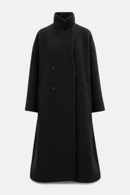Aubrey Tailored Longline Coat - Black