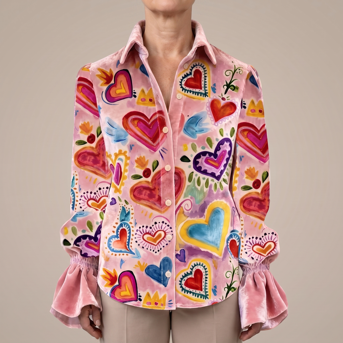 Aurelia Retro Blouse