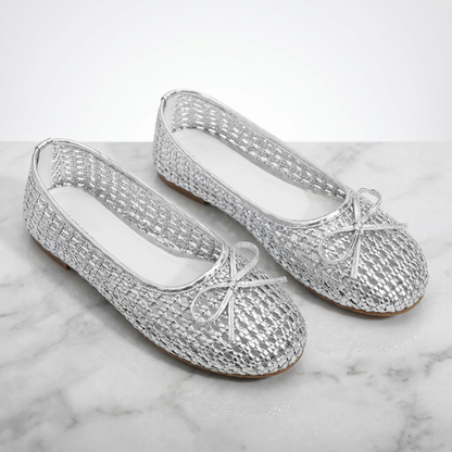 Aurelia Silver Comfort Sandals