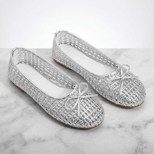 Aurelia Silver Comfort Sandals