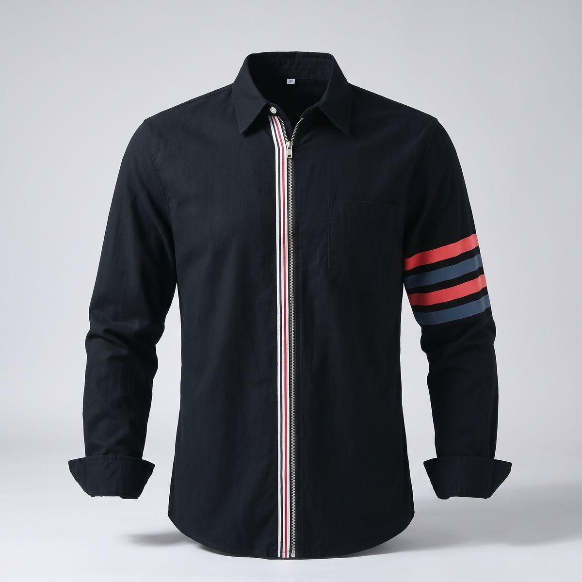 Austin Classic Cotton Shirt - Black